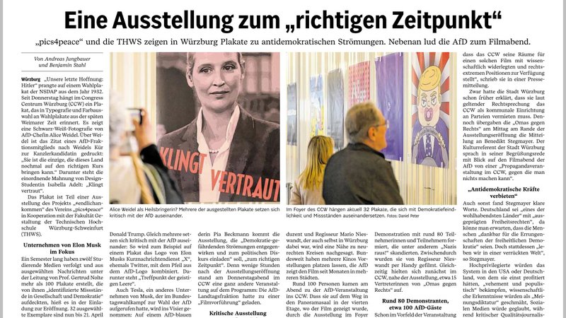 [Translate to English:] Zeitungsartikel